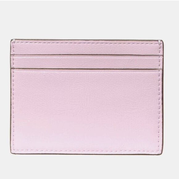 New Bridget Crinkle Patent Small Slim Card Holder Lilac Moonlight - Picture 3 of 3